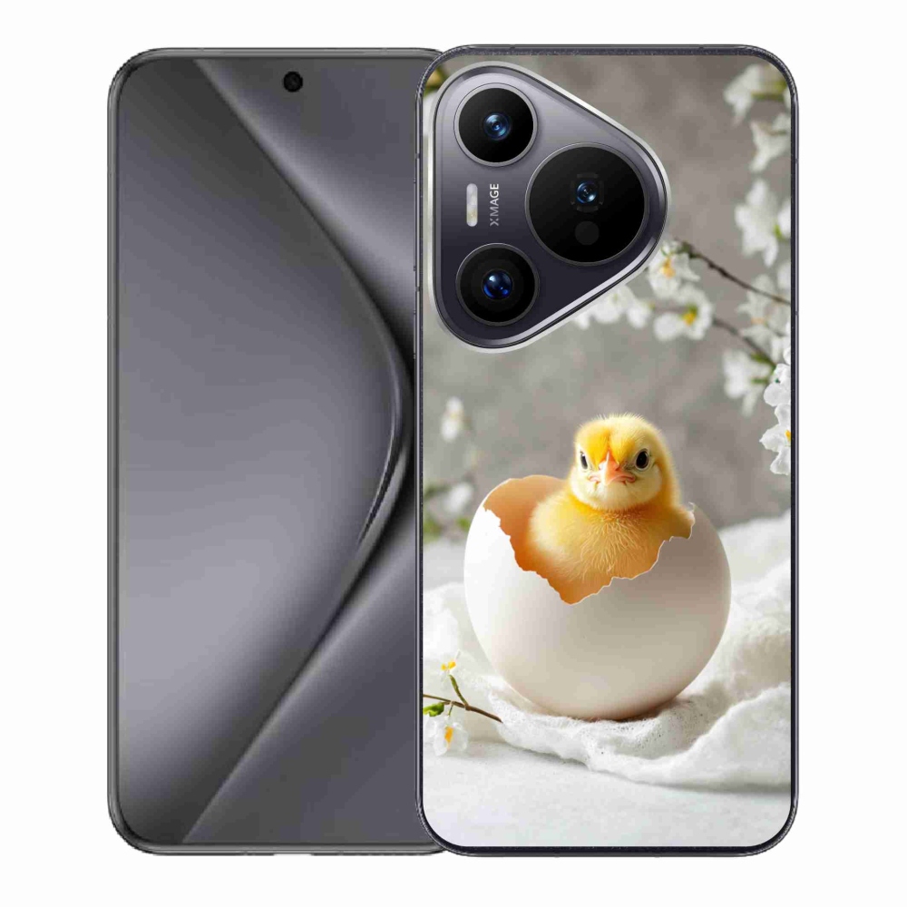 Gelový kryt mmCase na Huawei Pura 70 - kuřátko