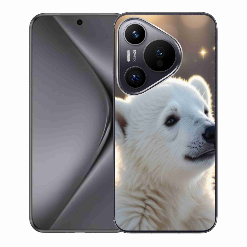 Gelový kryt mmCase na Huawei Pura 70 - lední medvěd
