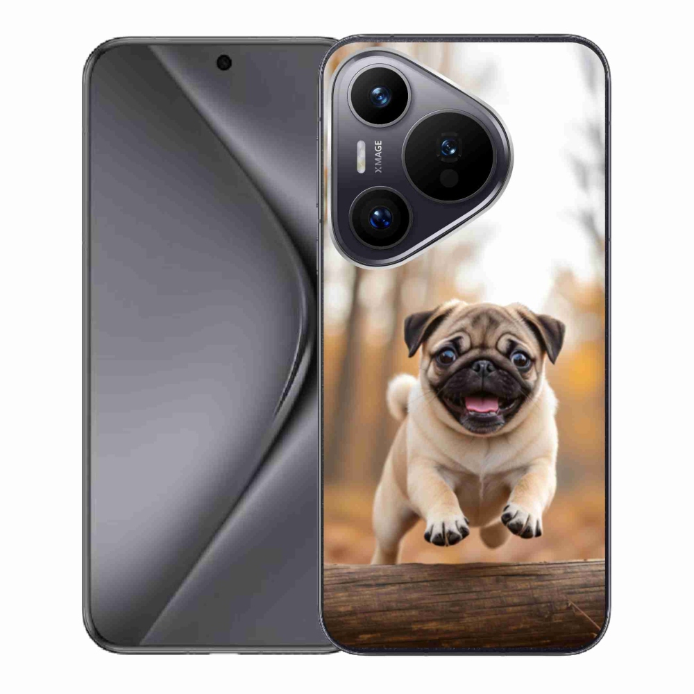 Gelový kryt mmCase na Huawei Pura 70 - mops 2