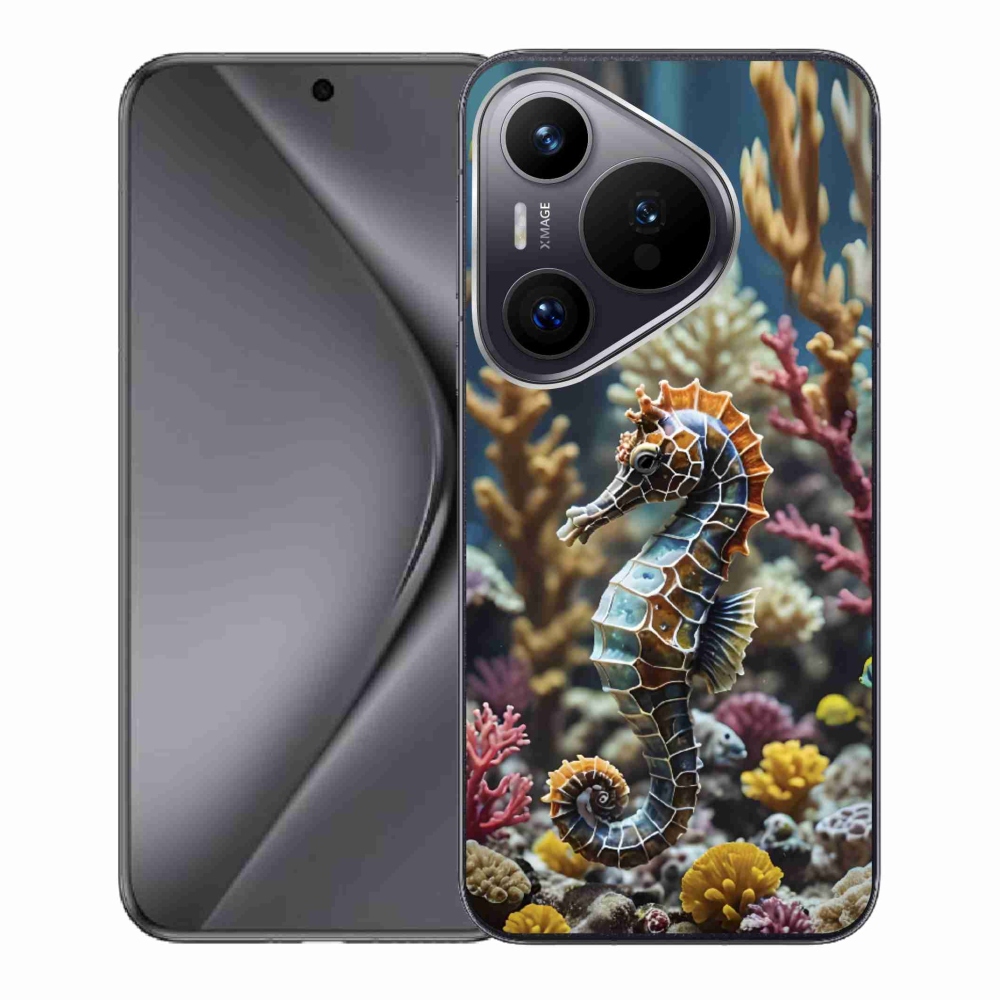 Gelový kryt mmCase na Huawei Pura 70 - mořský koník 2