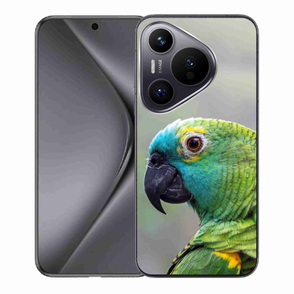 Gelový kryt mmCase na Huawei Pura 70 - papoušek amazoňan