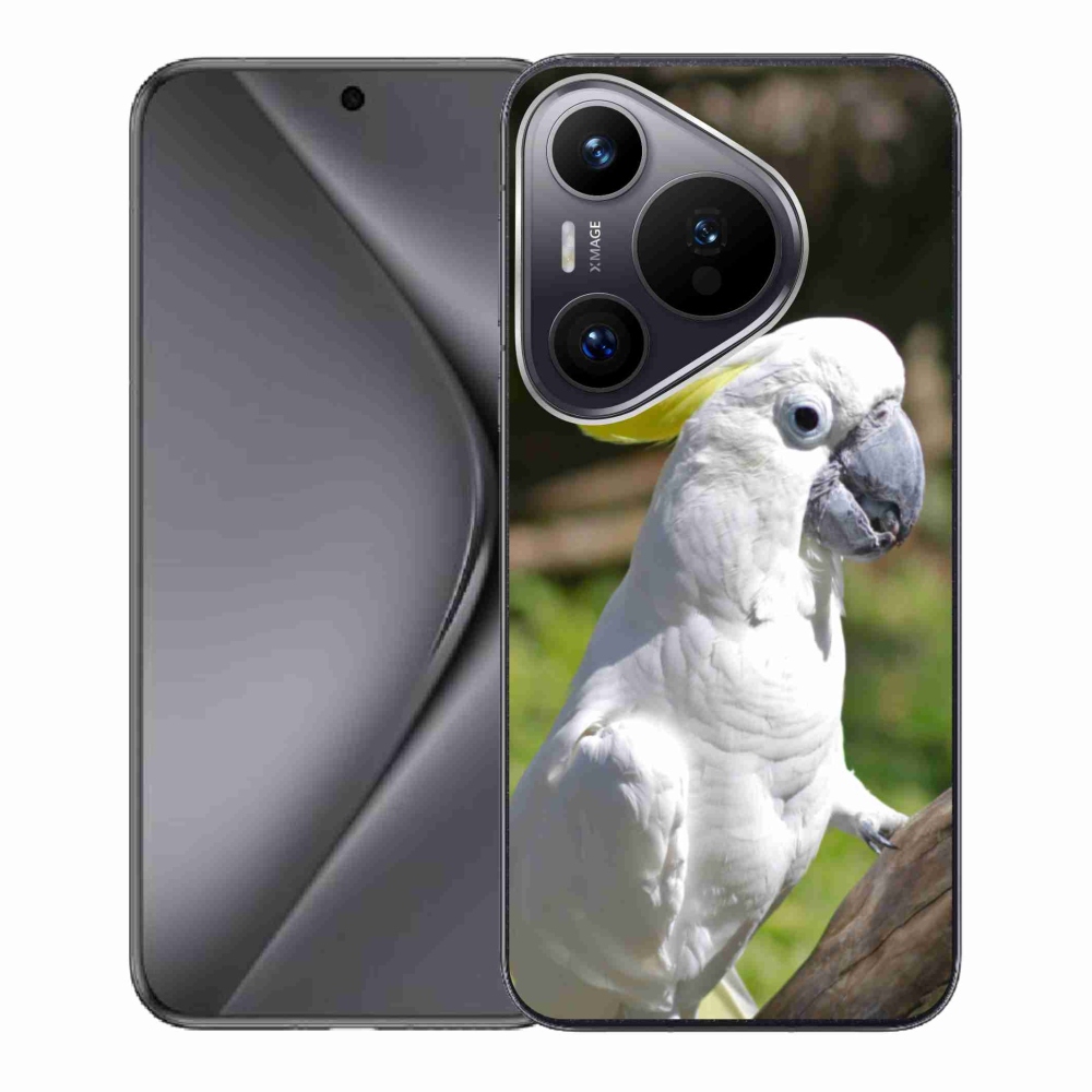 Gelový kryt mmCase na Huawei Pura 70 - papoušek kakadu 2