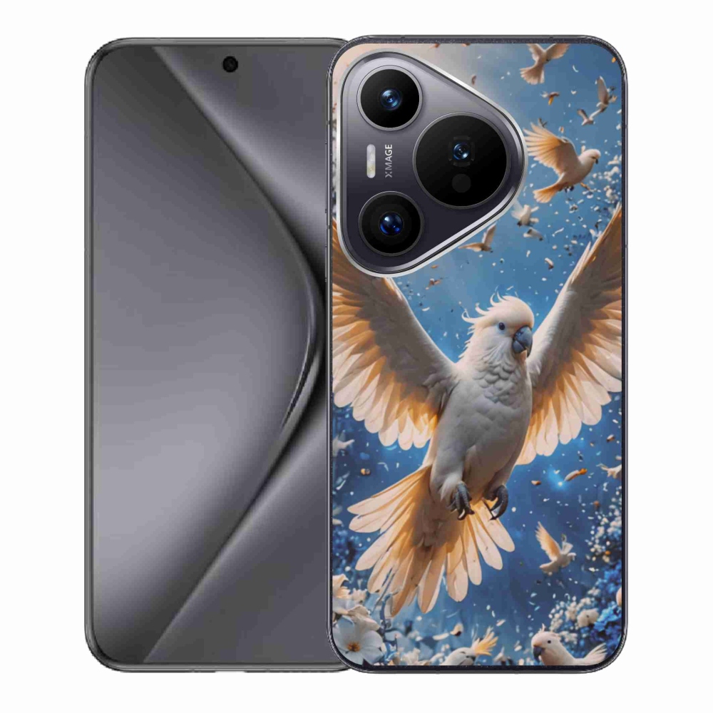 Gelový kryt mmCase na Huawei Pura 70 - papoušek kakadu