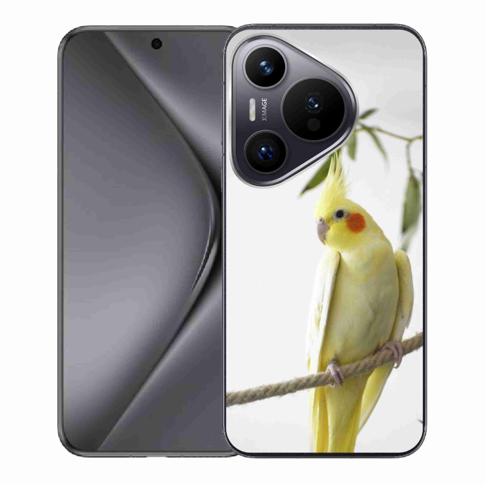 Gelový kryt mmCase na Huawei Pura 70 - papoušek korela chocholatá