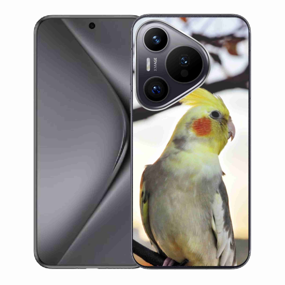 Gelový kryt mmCase na Huawei Pura 70 - papoušek korela