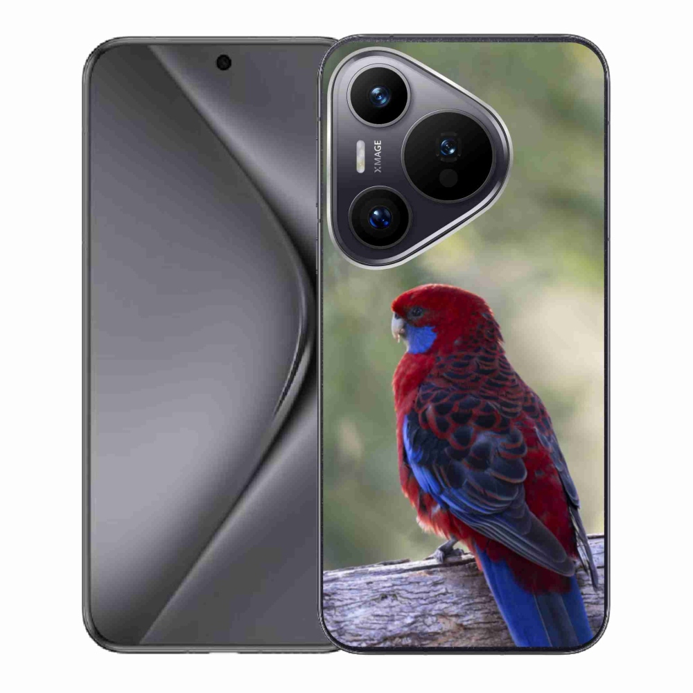 Gelový kryt mmCase na Huawei Pura 70 - papoušek rosela