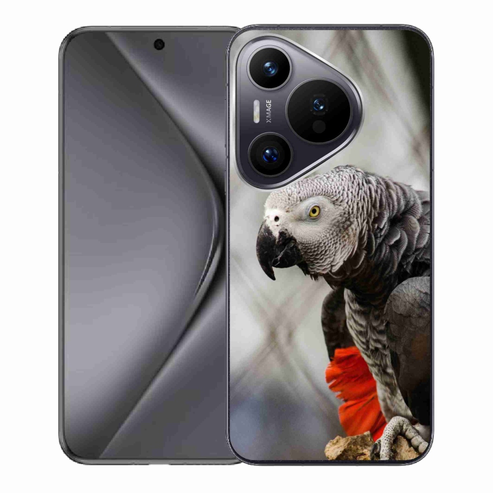 Gelový kryt mmCase na Huawei Pura 70 - papoušek žako 3