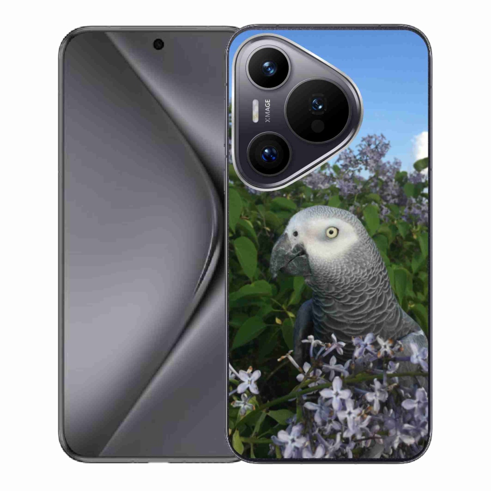 Gelový kryt mmCase na Huawei Pura 70 - papoušek žako