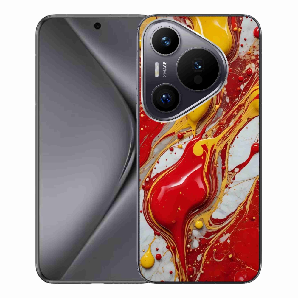 Gelový kryt mmCase na Huawei Pura 70 Pro - abstraktní motiv 42