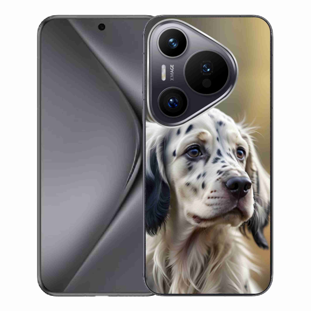 Gelový kryt mmCase na Huawei Pura 70 Pro - anglický setr