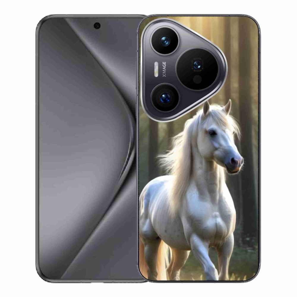 Gelový kryt mmCase na Huawei Pura 70 Pro - bílý kůň 3