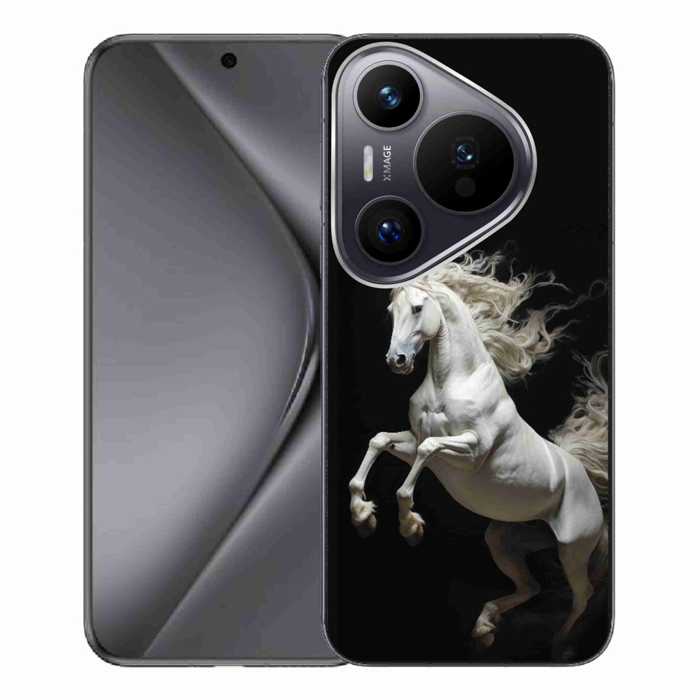 Gelový kryt mmCase na Huawei Pura 70 Pro - bílý kůň 4