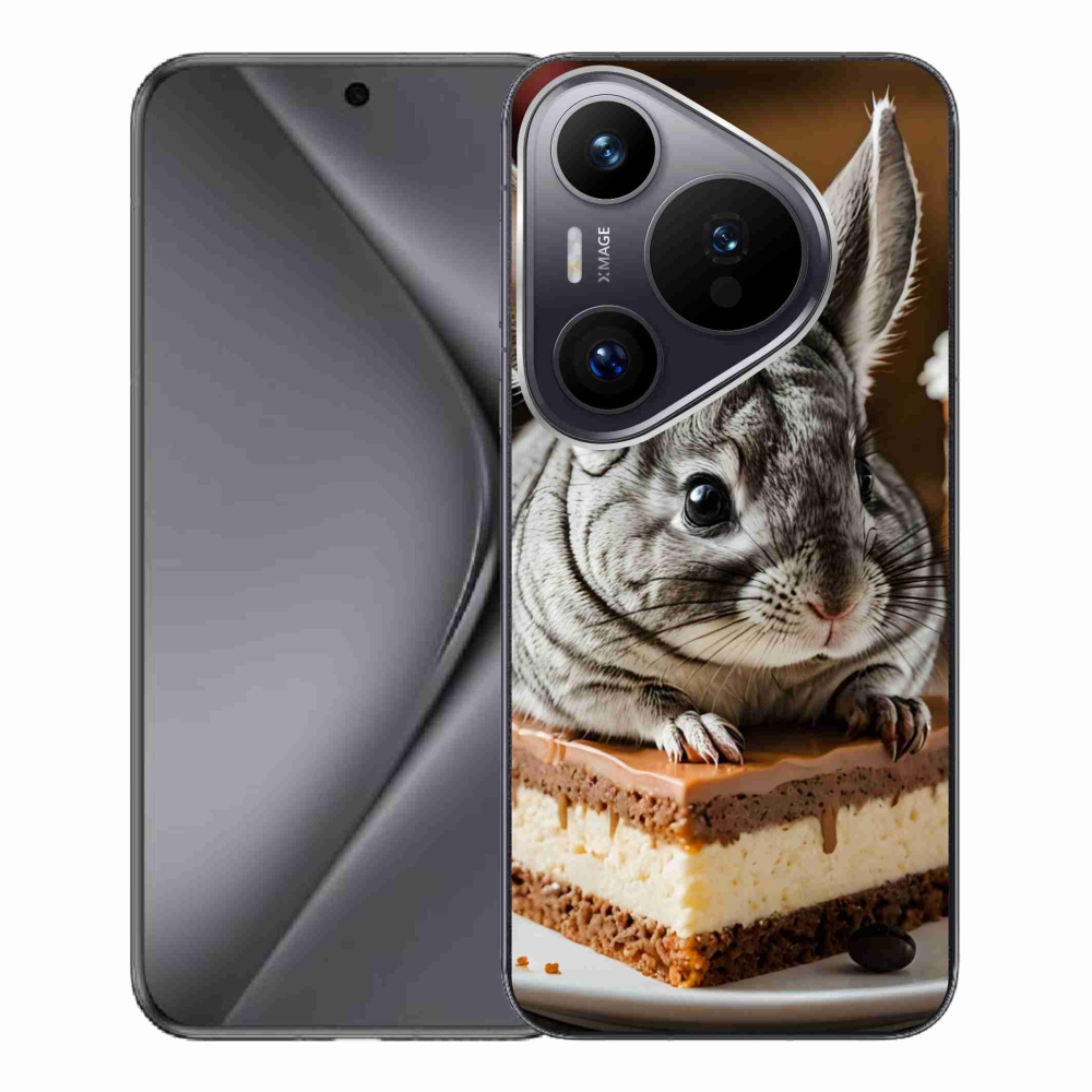 Gelový kryt mmCase na Huawei Pura 70 Pro - činčila