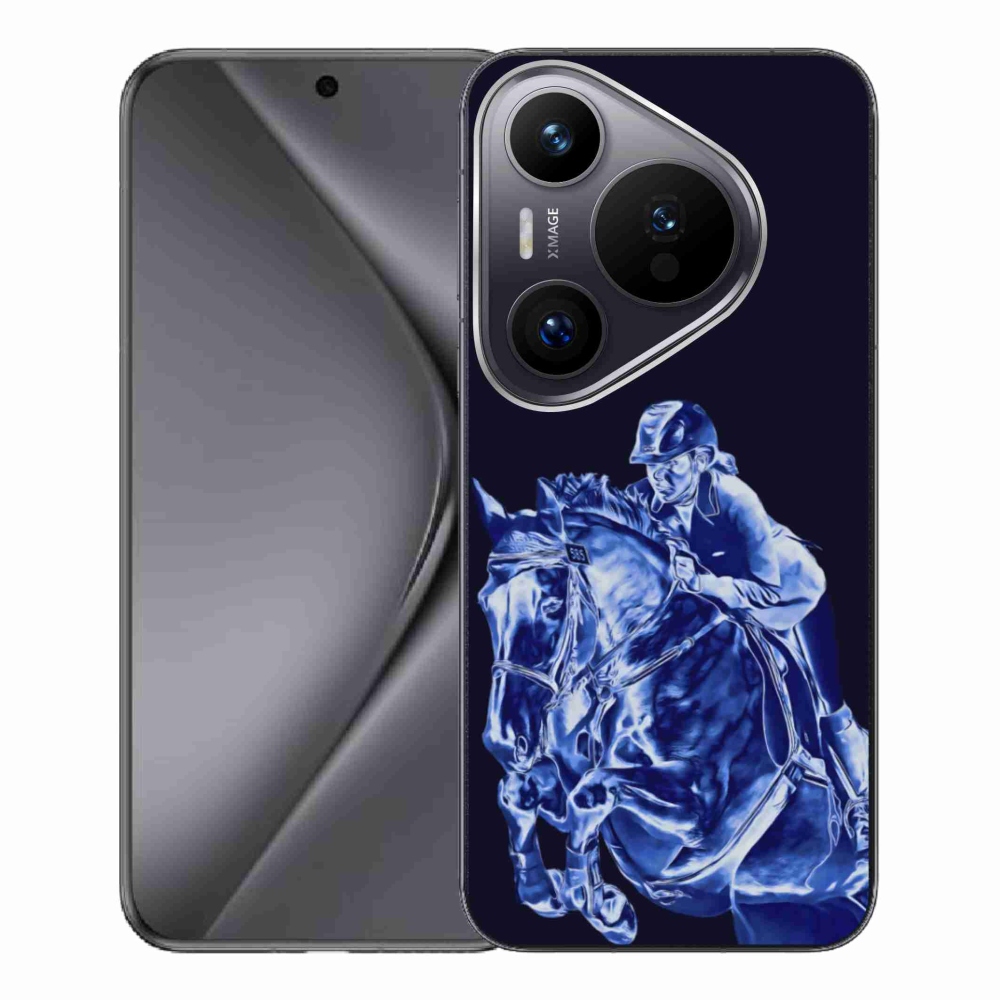 Gelový kryt mmCase na Huawei Pura 70 Pro - dostihový kůň