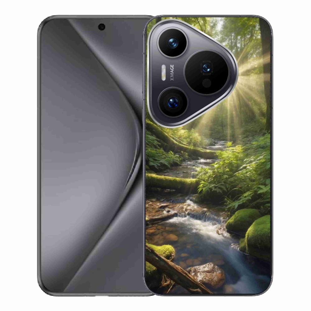 Gelový kryt mmCase na Huawei Pura 70 Pro - hlubina lesa