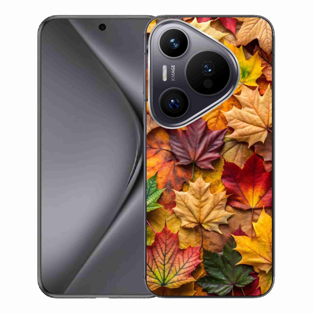 Gelový kryt mmCase na Huawei Pura 70 Pro - javorové listy 2