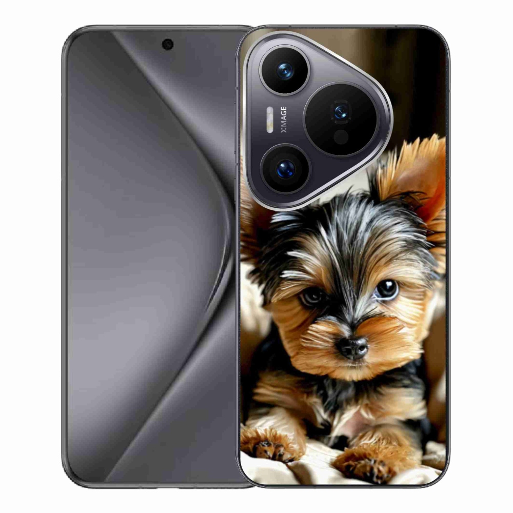 Gelový kryt mmCase na Huawei Pura 70 Pro - jorkšír 11