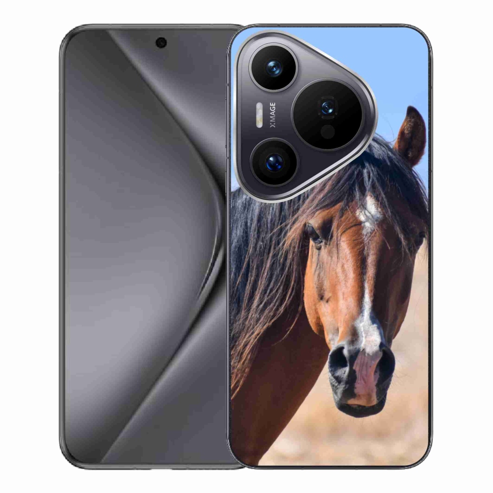 Gelový kryt mmCase na Huawei Pura 70 Pro - klidný kůň