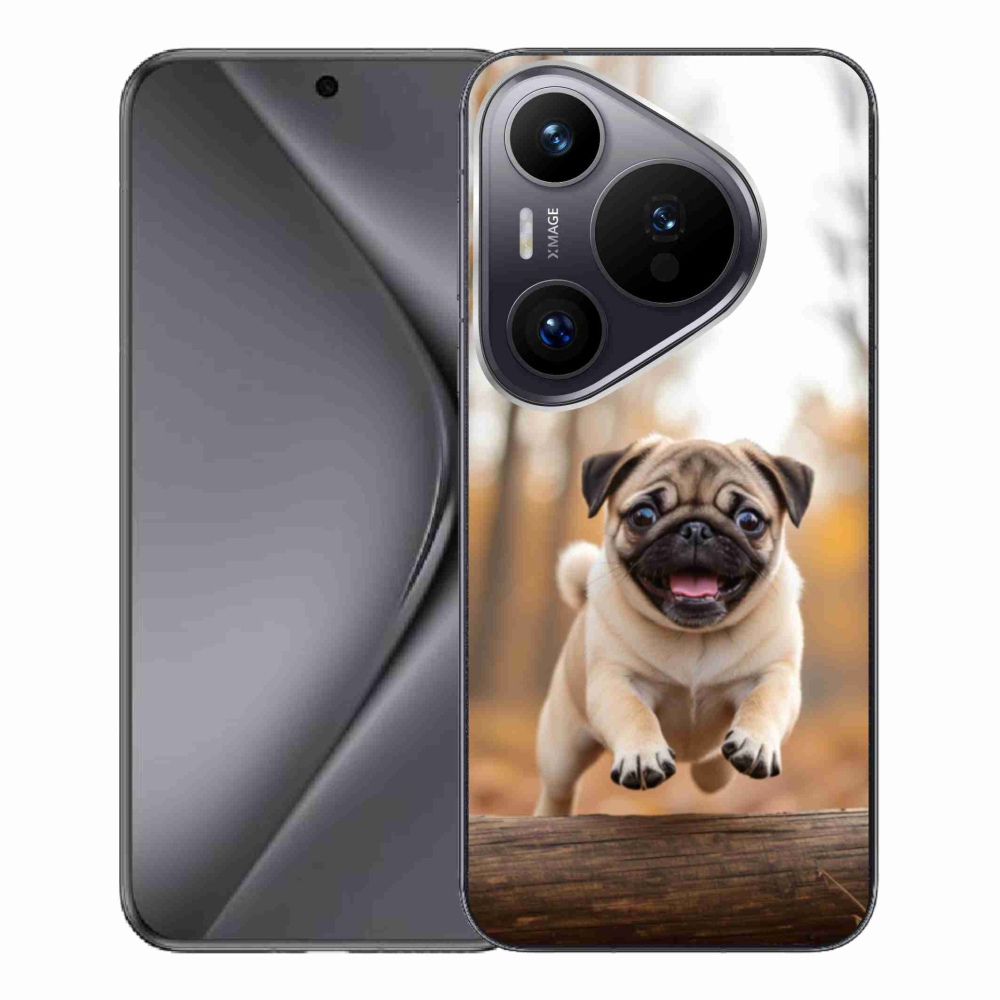 Gelový kryt mmCase na Huawei Pura 70 Pro - mops 2