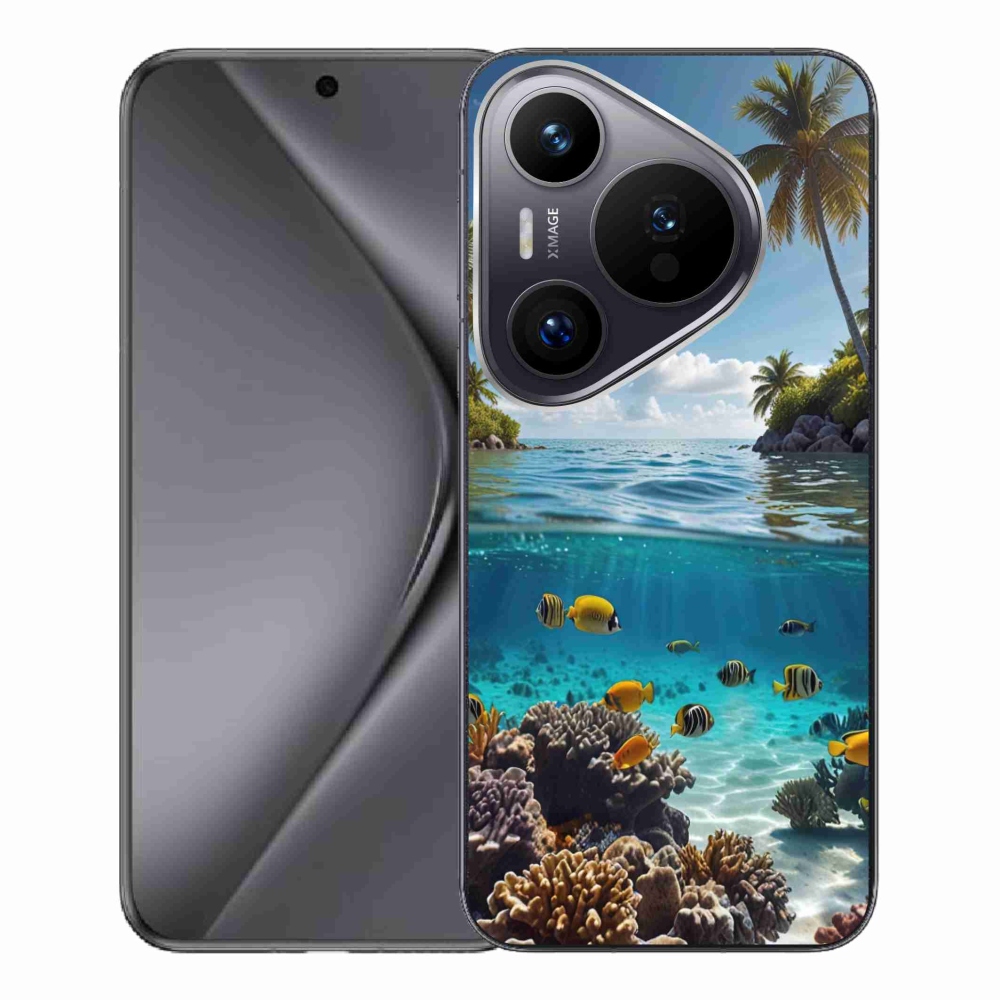 Gelový kryt mmCase na Huawei Pura 70 Pro - mořský svět 4