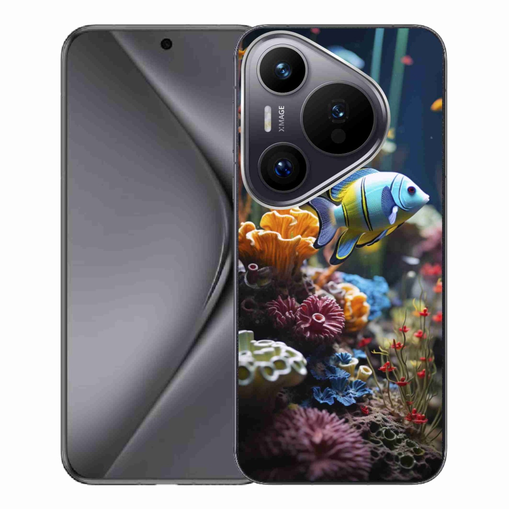 Gelový kryt mmCase na Huawei Pura 70 Pro - mořský svět 5
