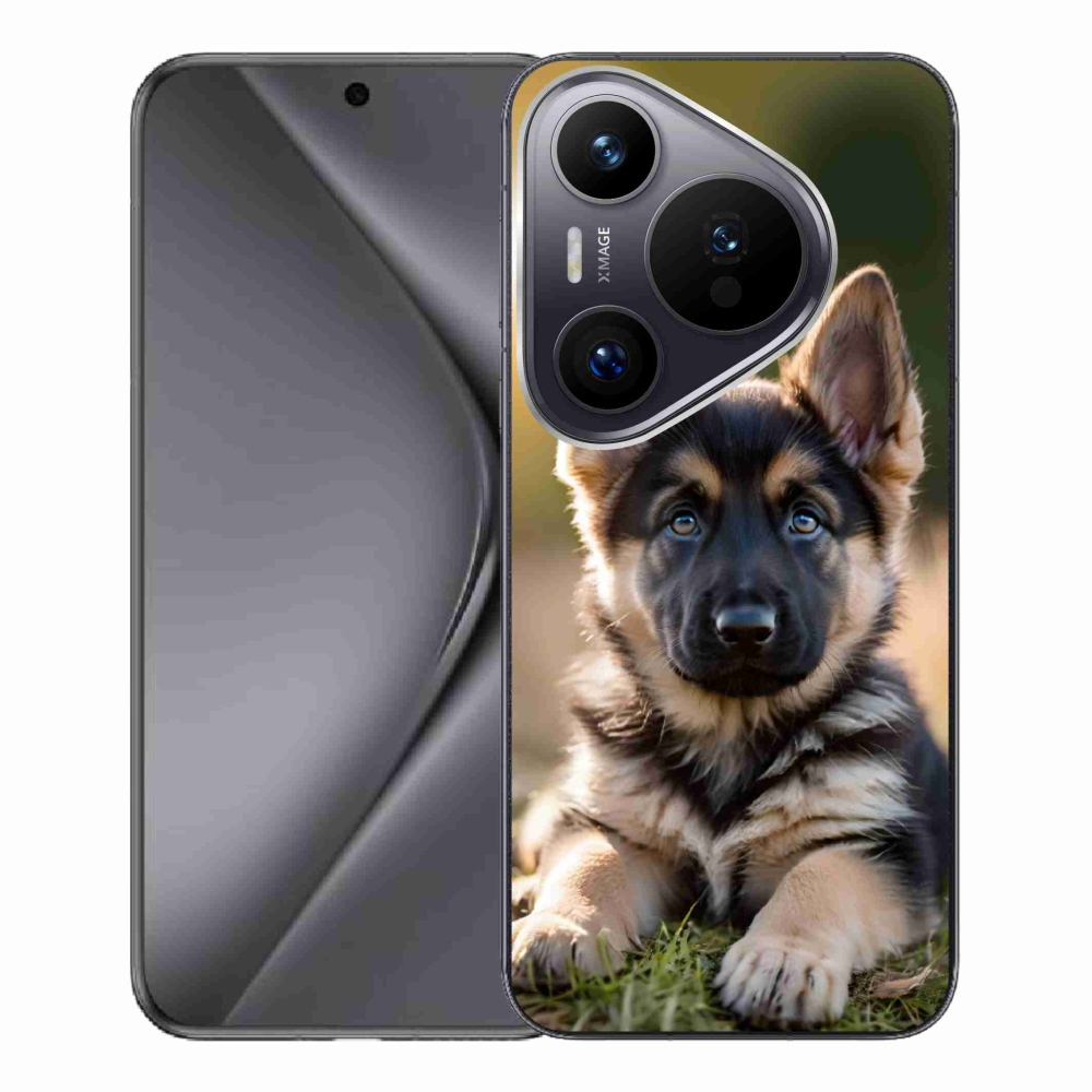 Gelový kryt mmCase na Huawei Pura 70 Pro - německý ovčák v přírodě