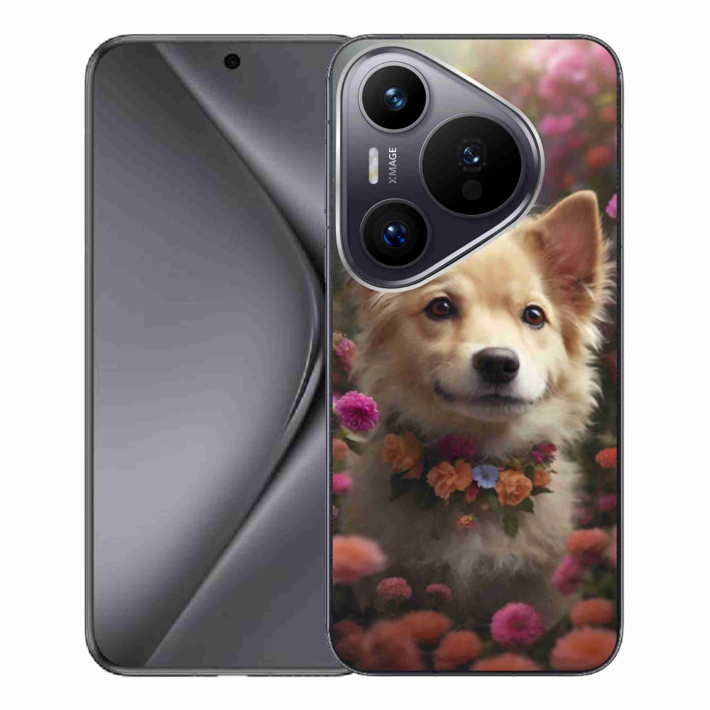 Gelový kryt mmCase na Huawei Pura 70 Pro - německý špic