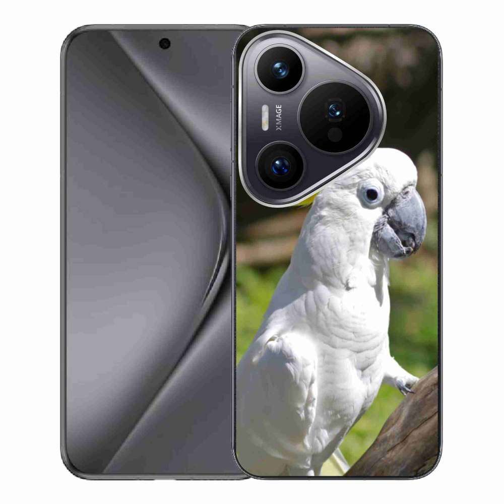 Gelový kryt mmCase na Huawei Pura 70 Pro - papoušek kakadu 2