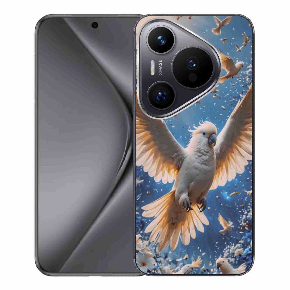 Gelový kryt mmCase na Huawei Pura 70 Pro - papoušek kakadu