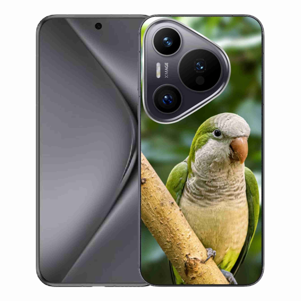 Gelový kryt mmCase na Huawei Pura 70 Pro - papoušek mníšek