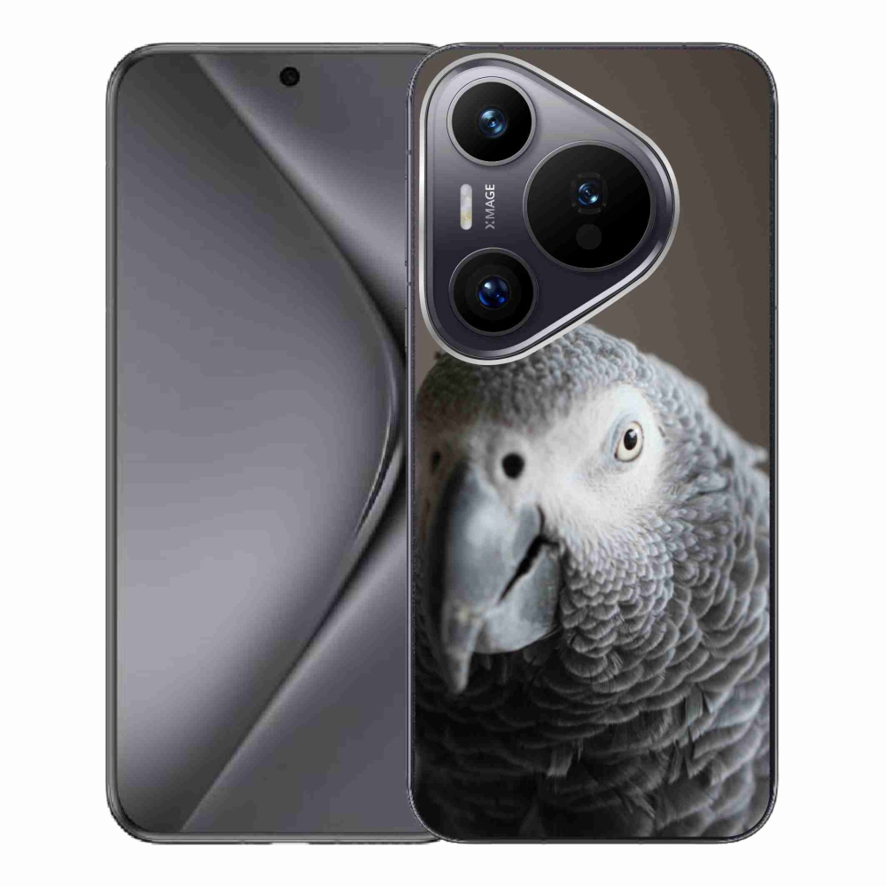 Gelový kryt mmCase na Huawei Pura 70 Pro - papoušek žako 2