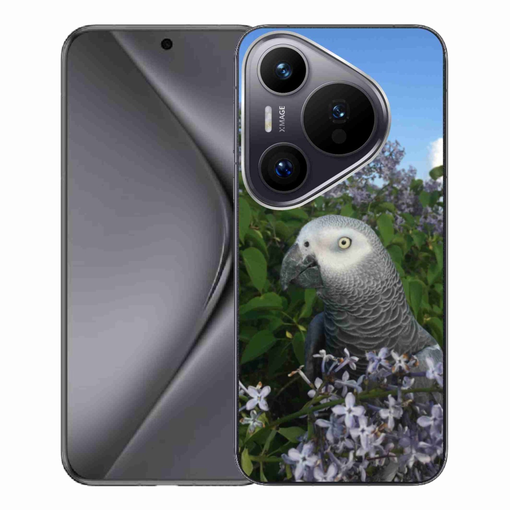 Gelový kryt mmCase na Huawei Pura 70 Pro - papoušek žako