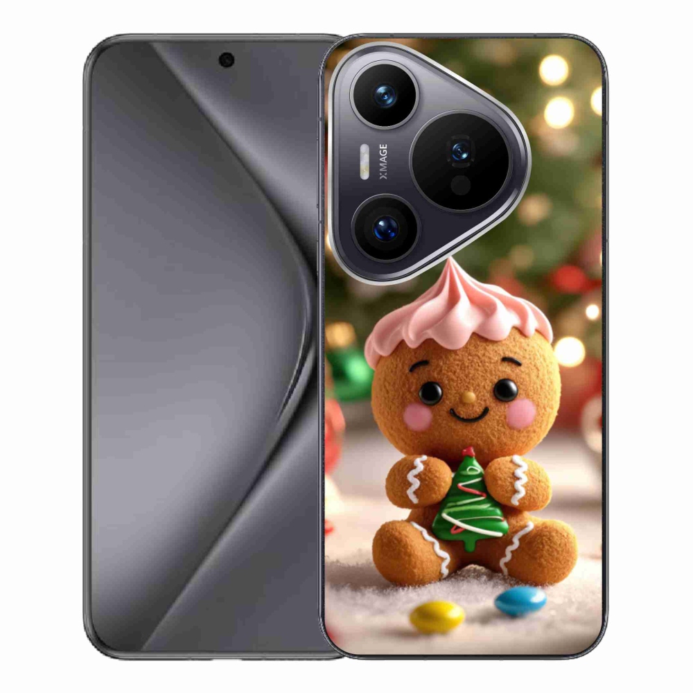 Gelový kryt mmCase na Huawei Pura 70 Pro - perníček