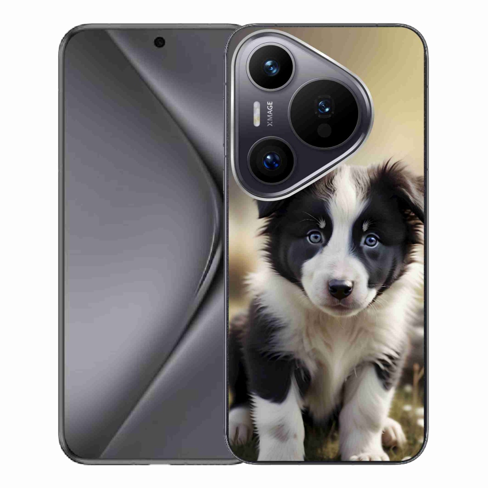 Gelový kryt mmCase na Huawei Pura 70 Pro - roztomilá border kolie