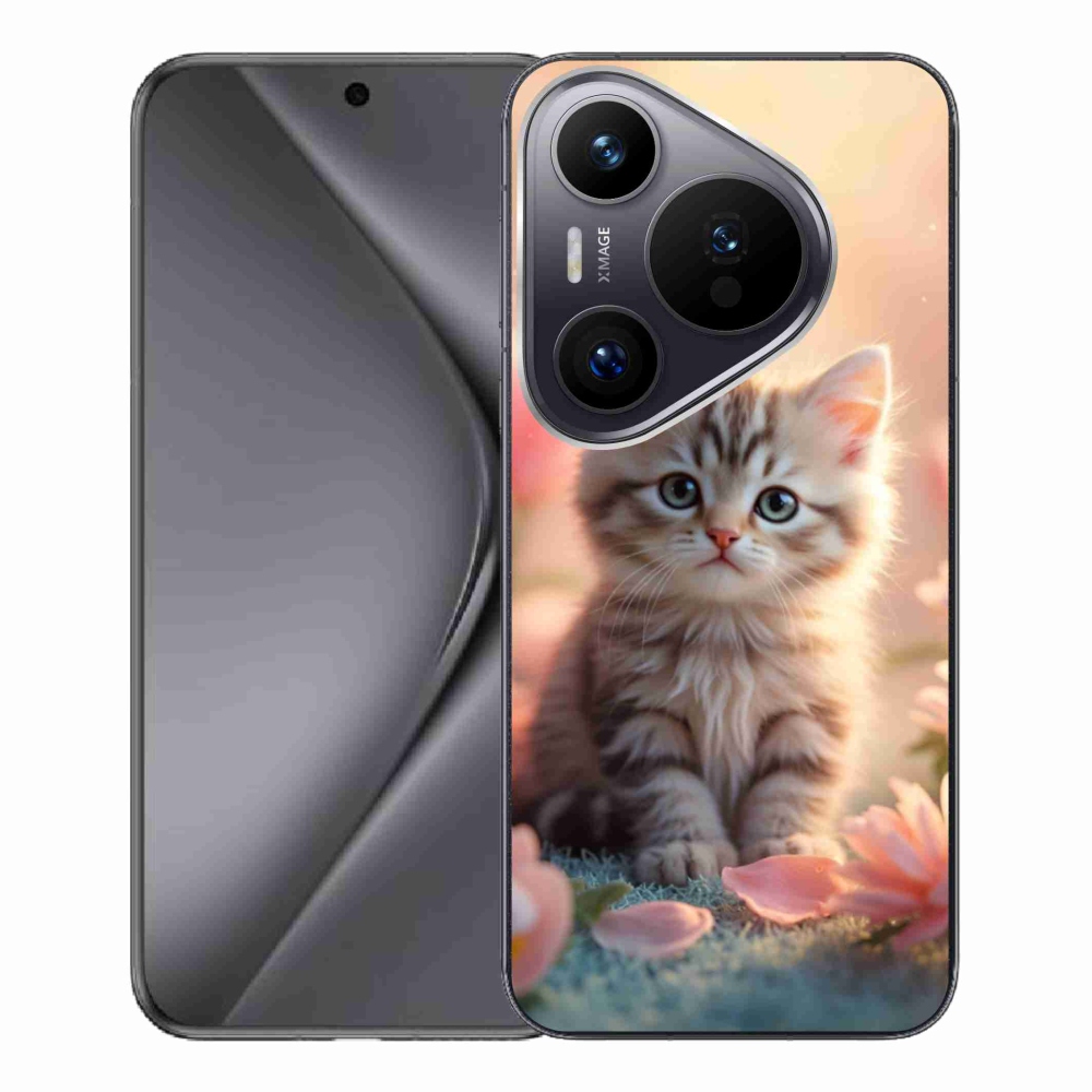 Gelový kryt mmCase na Huawei Pura 70 Pro - roztomilé kotě 8