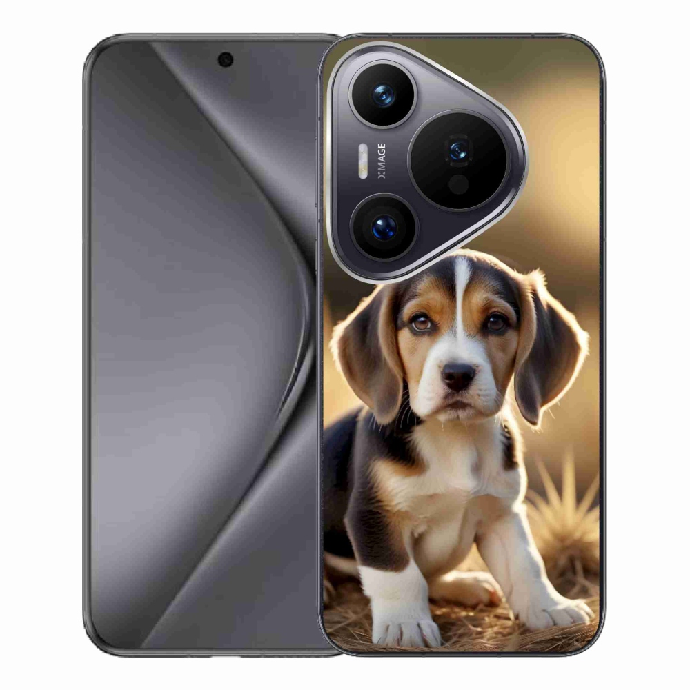 Gelový kryt mmCase na Huawei Pura 70 Pro - roztomilý bígl