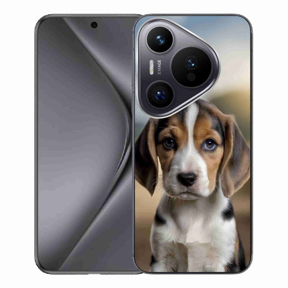 Gelový kryt mmCase na Huawei Pura 70 Pro - roztomilý bígl