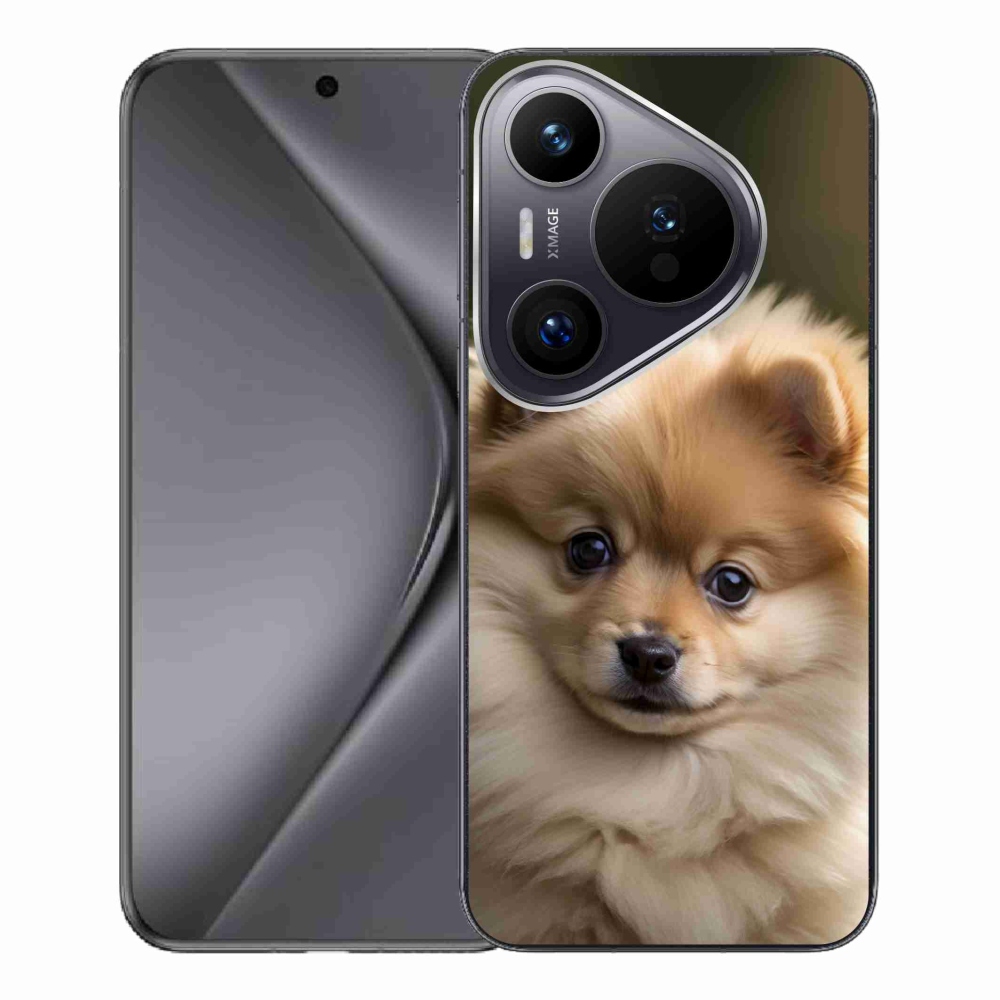 Gelový kryt mmCase na Huawei Pura 70 Pro - roztomilý pomeranian 2