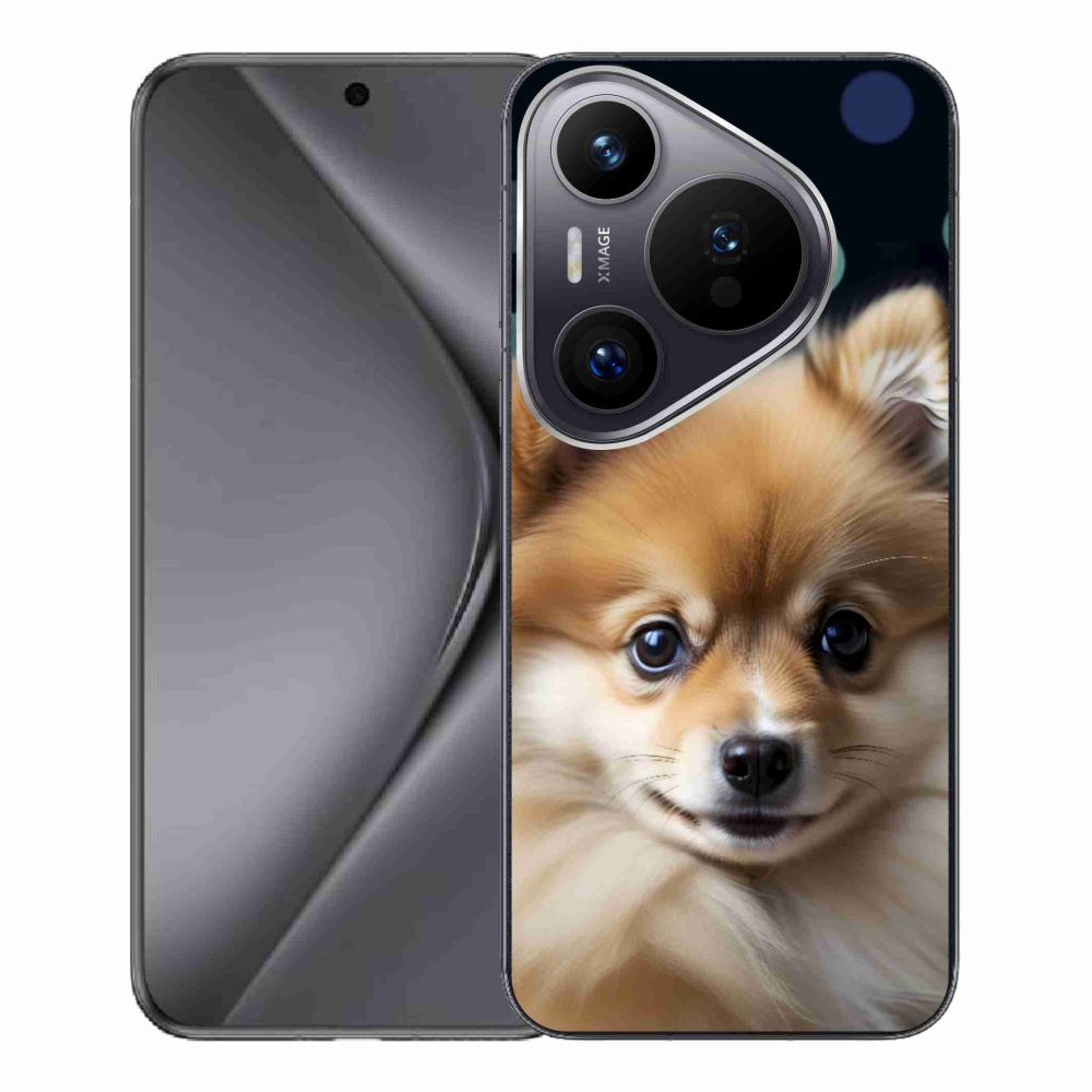Gelový kryt mmCase na Huawei Pura 70 Pro - roztomilý pomeranian