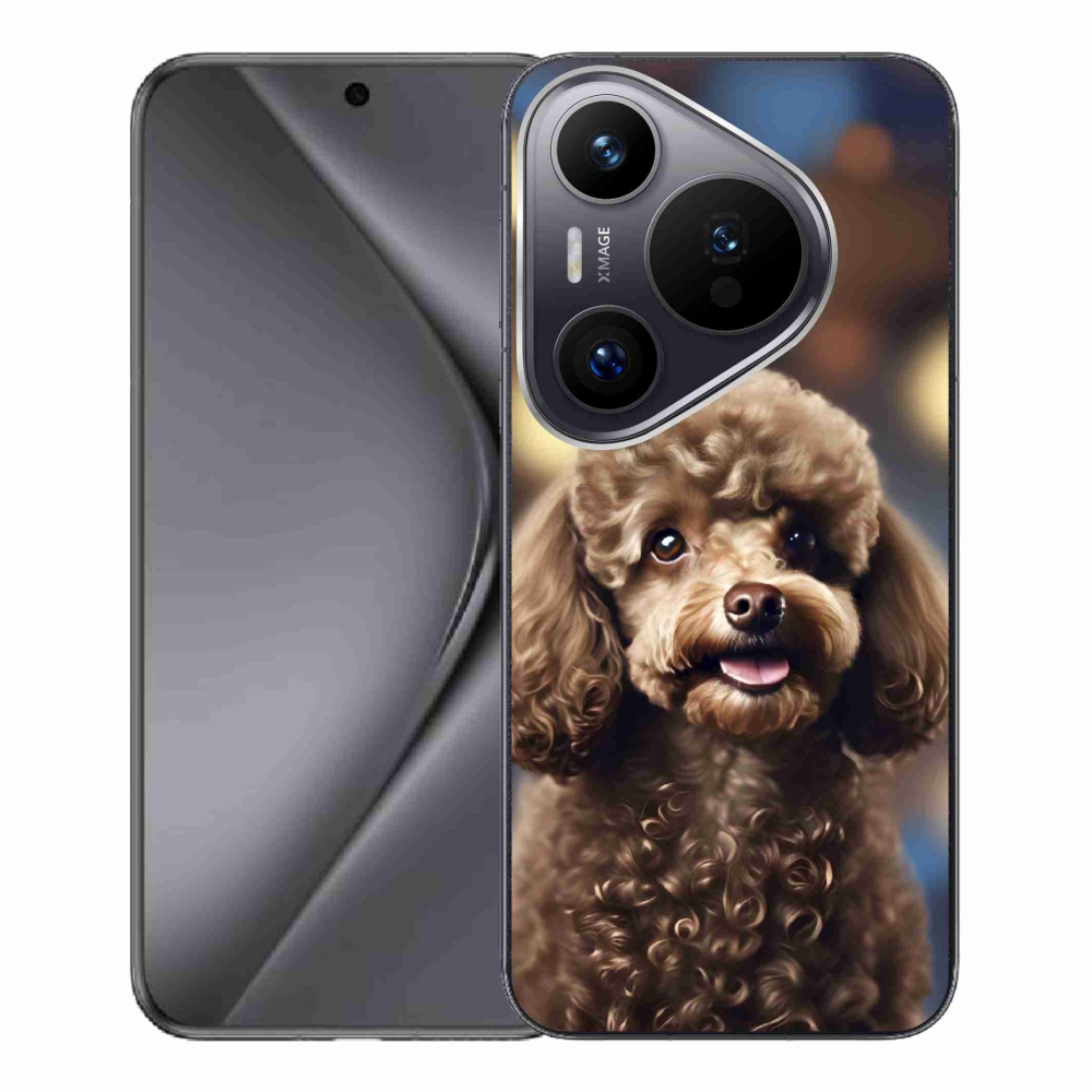 Gelový kryt mmCase na Huawei Pura 70 Pro - roztomilý pudl