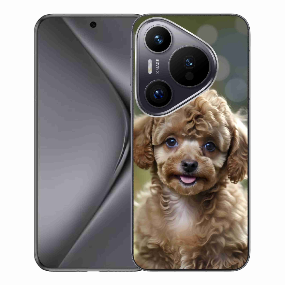 Gelový kryt mmCase na Huawei Pura 70 Pro - roztomilý pudl