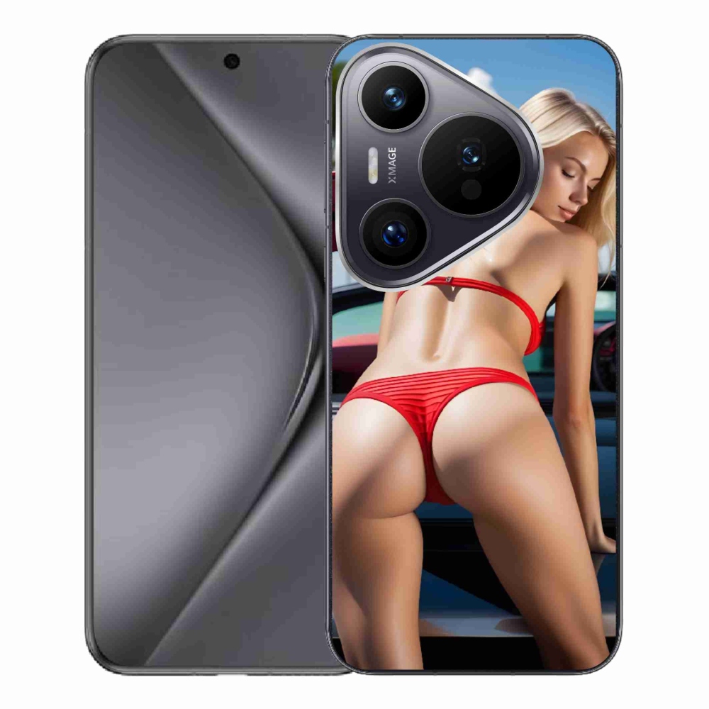 Gelový kryt mmCase na Huawei Pura 70 Pro - sexy žena 2