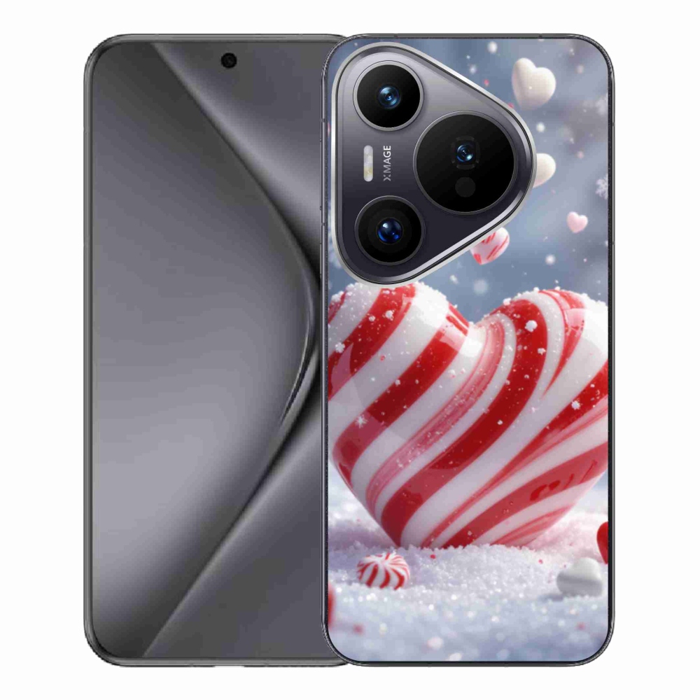 Gelový kryt mmCase na Huawei Pura 70 Pro - sladké srdce