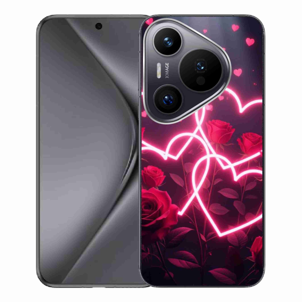 Gelový kryt mmCase na Huawei Pura 70 Pro - srdce lásky