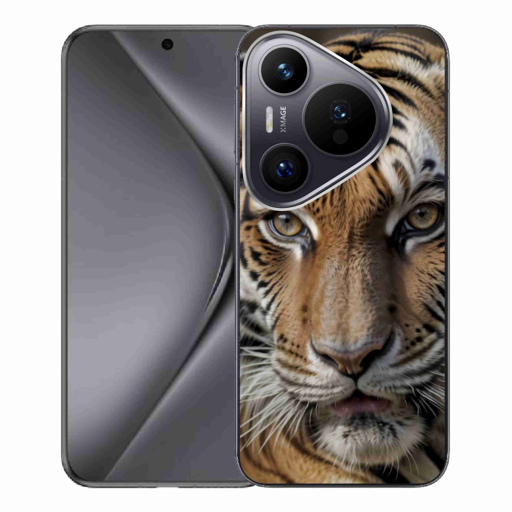 Gelový kryt mmCase na Huawei Pura 70 Pro - tygří pohled