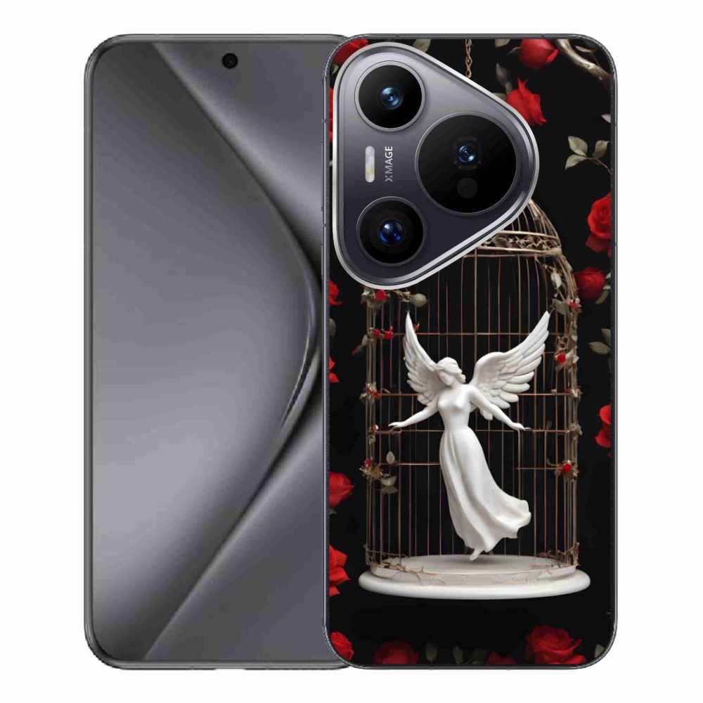 Gelový kryt mmCase na Huawei Pura 70 Pro - uvězněný anděl
