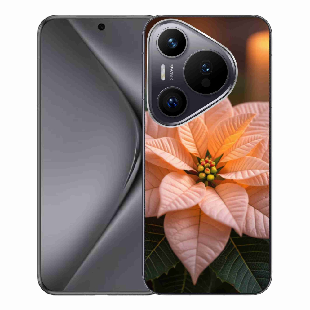 Gelový kryt mmCase na Huawei Pura 70 Pro - vánoční hvězda