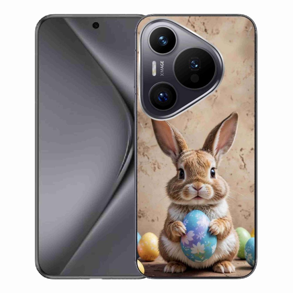 Gelový kryt mmCase na Huawei Pura 70 Pro - velikonoční králíček