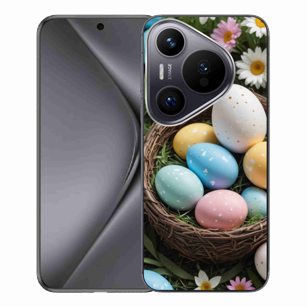 Gelový kryt mmCase na Huawei Pura 70 Pro - velikonoční vajíčka 2