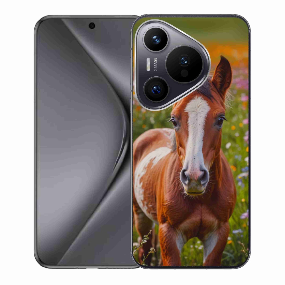 Gelový kryt mmCase na Huawei Pura 70 - roztomilé hříbě
